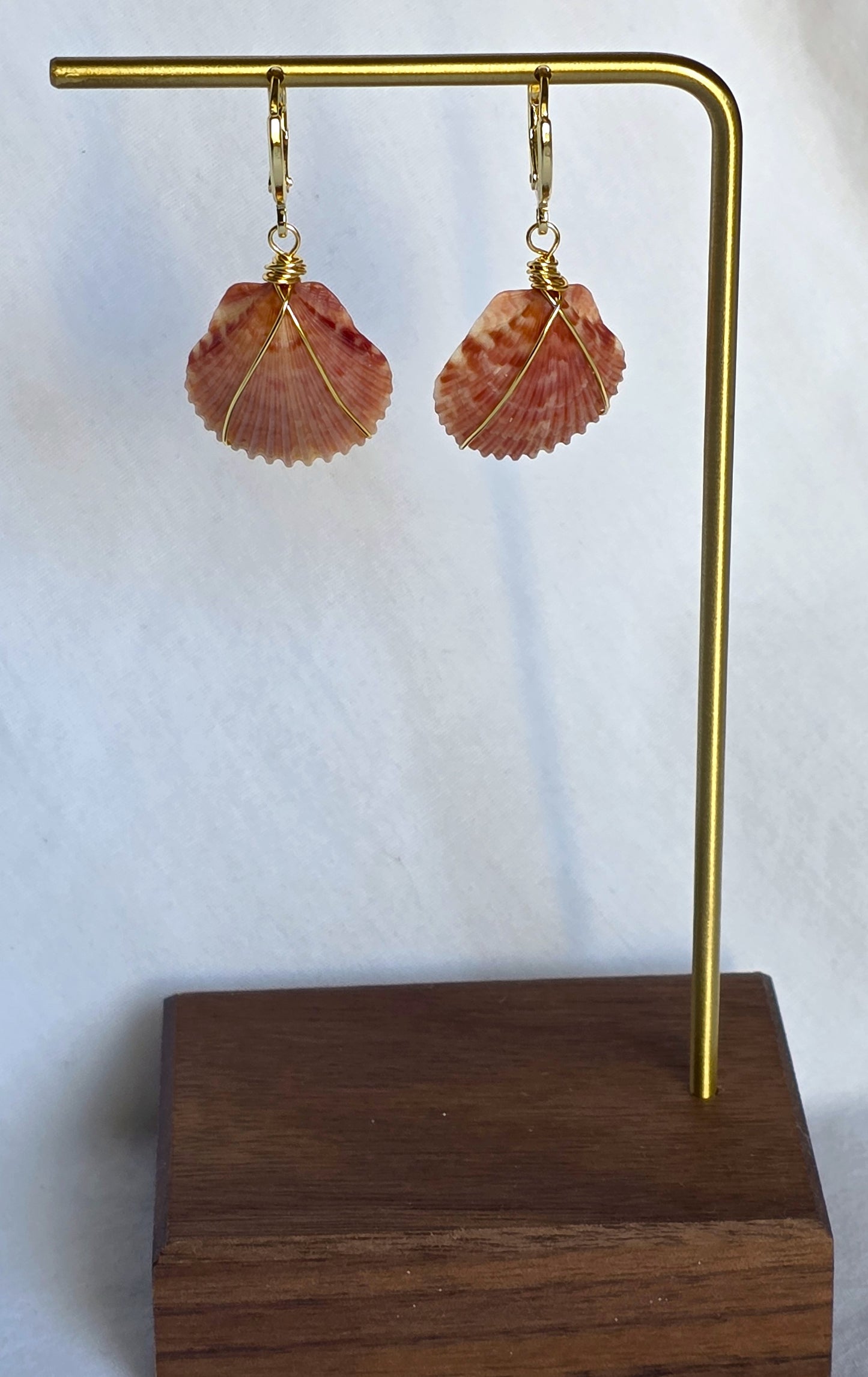The Cali Earrings--Rosy Sunset