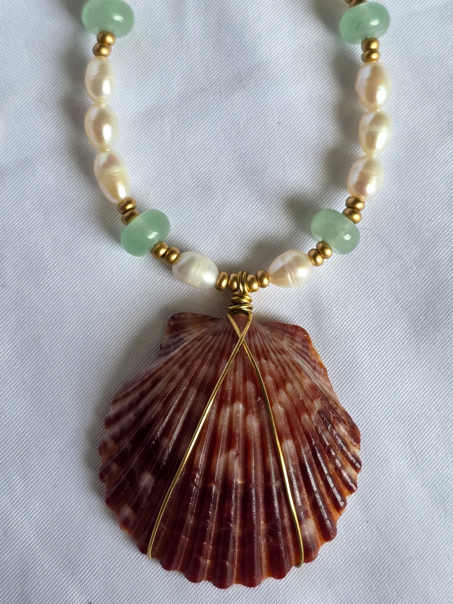 The Ronnie--Freshwater Pearl & Aventurine
