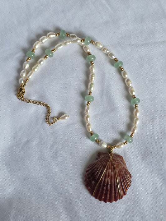 The Ronnie--Freshwater Pearl & Aventurine